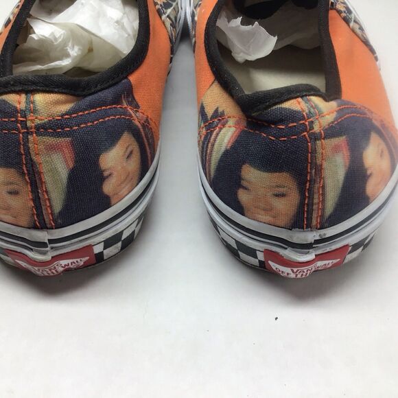 Custom Vans Era OTW "1 of a Kind" Brunette Photo Print Skate Shoes M 6.5 / W 8 - Picture 6 of 8